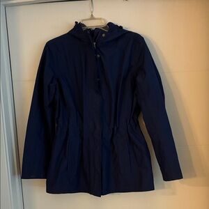 L.L. Bean Blue Utility/Rain Jacket